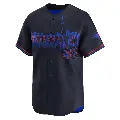 Men's No.48 Seranthony Dominguez Toronto Blue Jays Black Limited 2024 City Connect Jersey