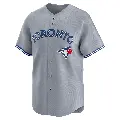 Men's No.48 Seranthony Dominguez Toronto Blue Jays Gray Limited Away Jersey
