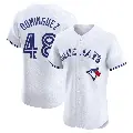 Men's No.48 Seranthony Dominguez Toronto Blue Jays White Elite Home Jersey