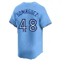 Youth No.48 Seranthony Dominguez Toronto Blue Jays Blue Limited Powder Alternate Jersey