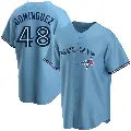 Youth No.48 Seranthony Dominguez Toronto Blue Jays Blue Replica Powder Alternate Jersey